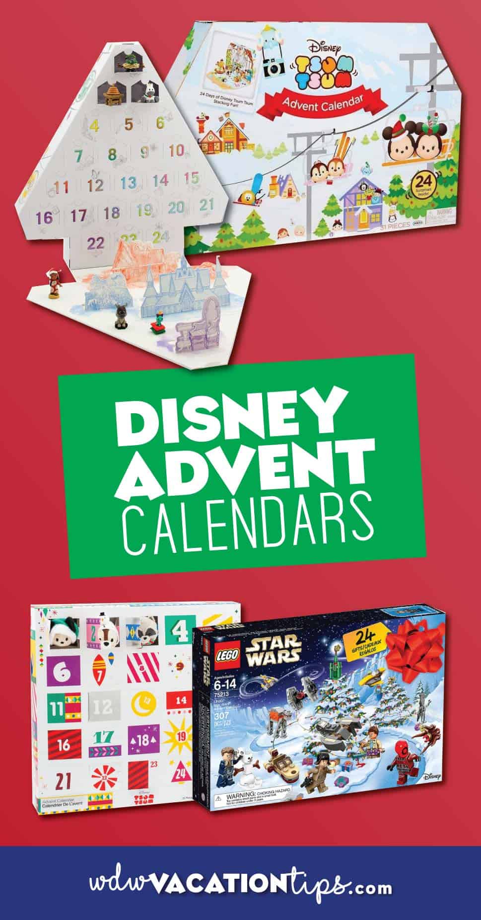 2018 Disney Advent Calendars WDW Vacation Tips