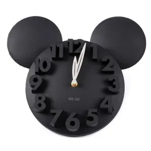 Never lose track of time with this jumbo Mickey clock.
