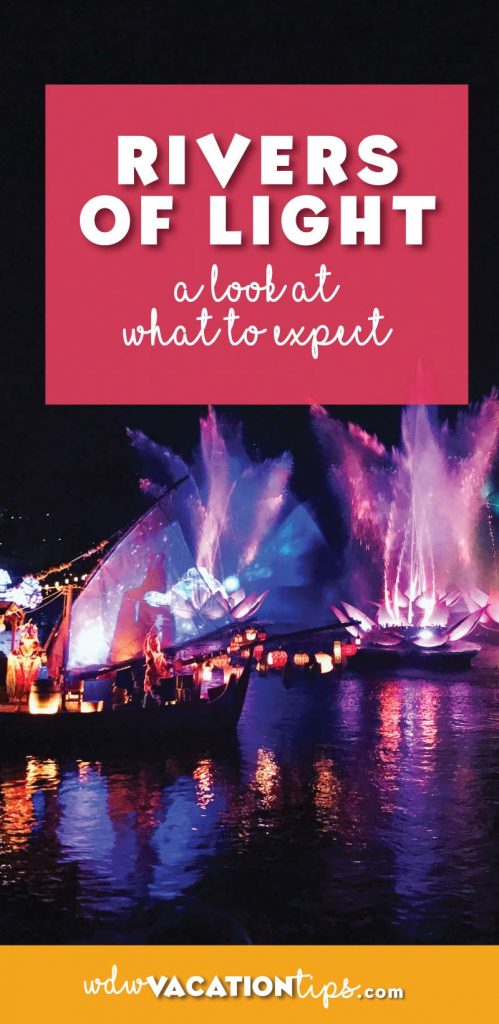 LONG OVERDUE! Finally Disney debuts Rivers of Light and this has all of the details!
