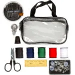 Running around theme parks begs for clothing accidents. Don't be caught off-guard, pick up this mini sewing kit.