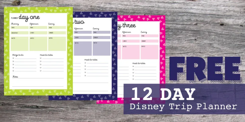 WDW Vacation has a custom made Disney Vacation Planner just for you and 100% FREE