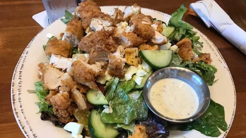 Friend Chicken Salad Homecoming