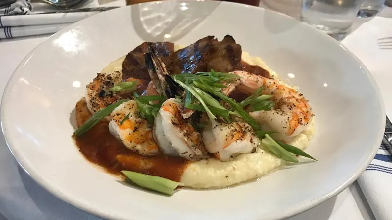 Grilled Wild Pacific Shrimp & Grits