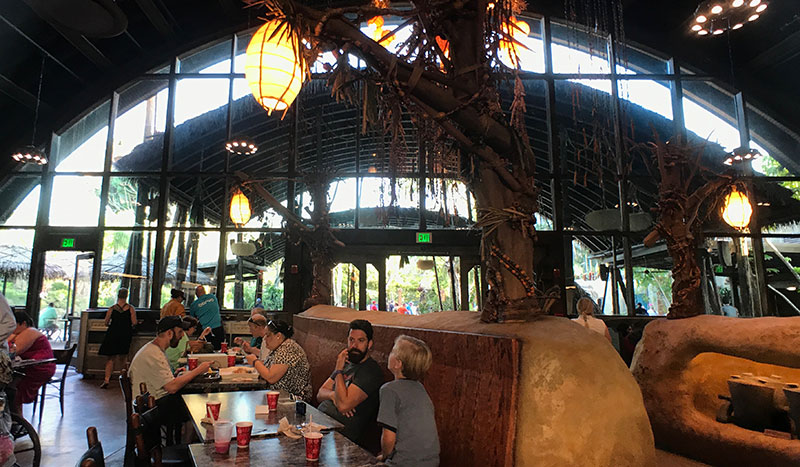 A look inside Satu'li Canteen.