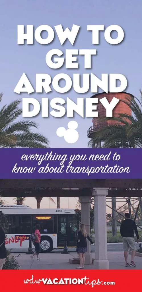 Getting around Disney World