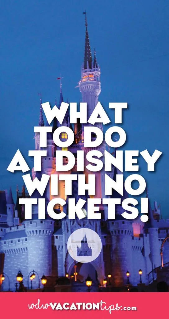 There is SOOO much to do at Disney without even purchasing a ticket. These are some great ideas in here for your arrival and departure days if you don't want to have to spend extra on a Disney World ticket. 