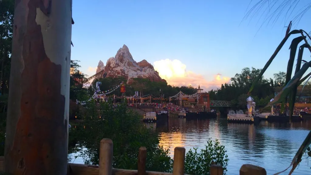 Expedition Everest roller coaster at Animal Kingdom