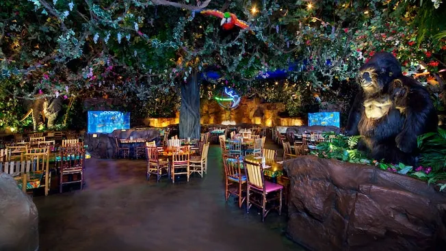 Rainforest Cafe at Disney World