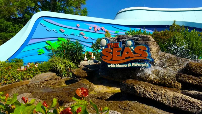 The seas with Nemo and Friends at Epcot