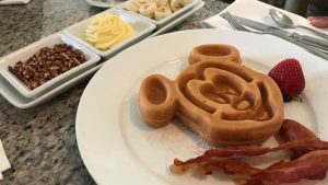 Mickey Shaped Waffle