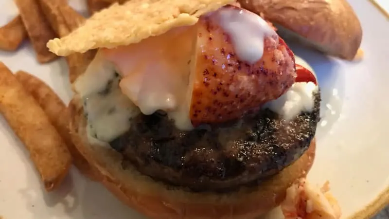 Lobster 'Thermidor' Burger