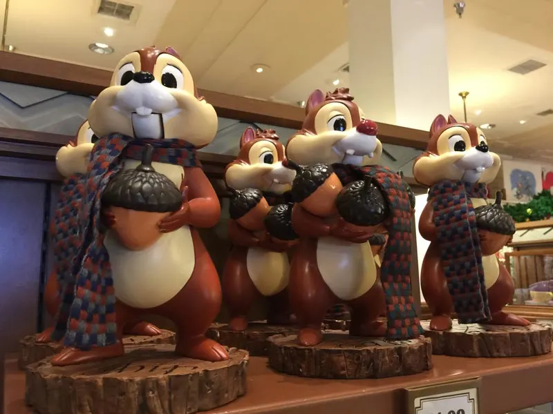 Chip and Dale nutcrackers