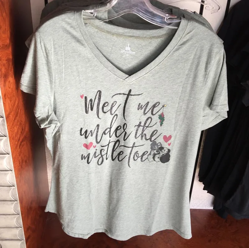 Womens Mistletoe Shirt