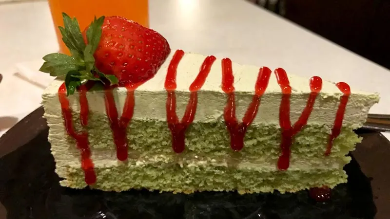 Green Tea Mousse Cake