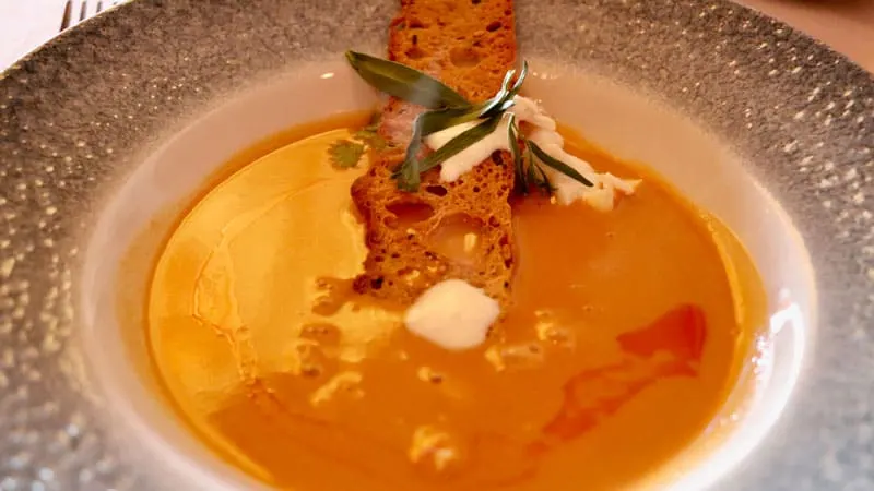 Lobster Bisque Soup Yachtsment Steakhouse Disney World