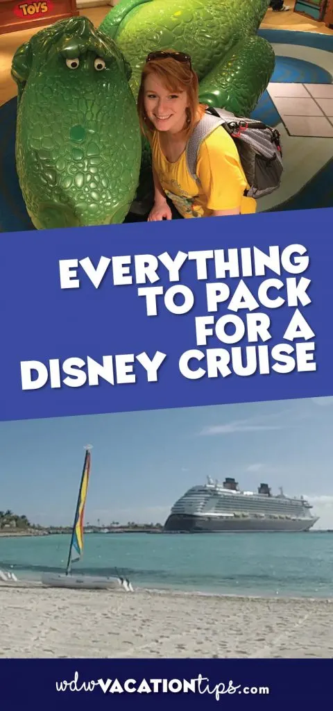 Disney Cruise What to Pack