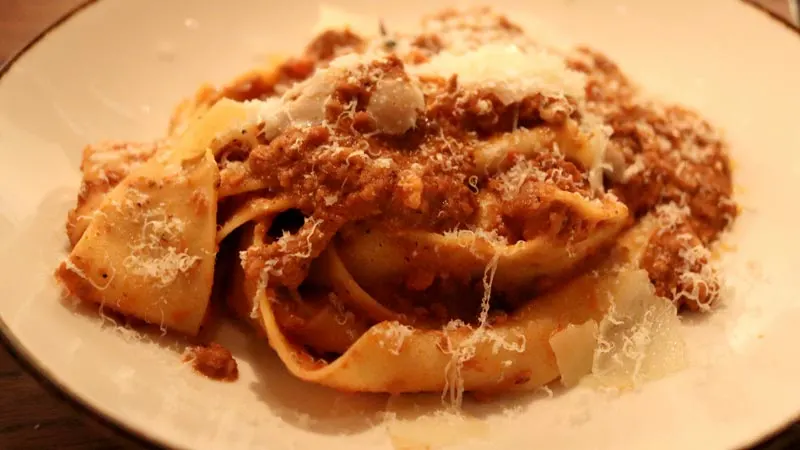 Traditional Bolognese from Ravello