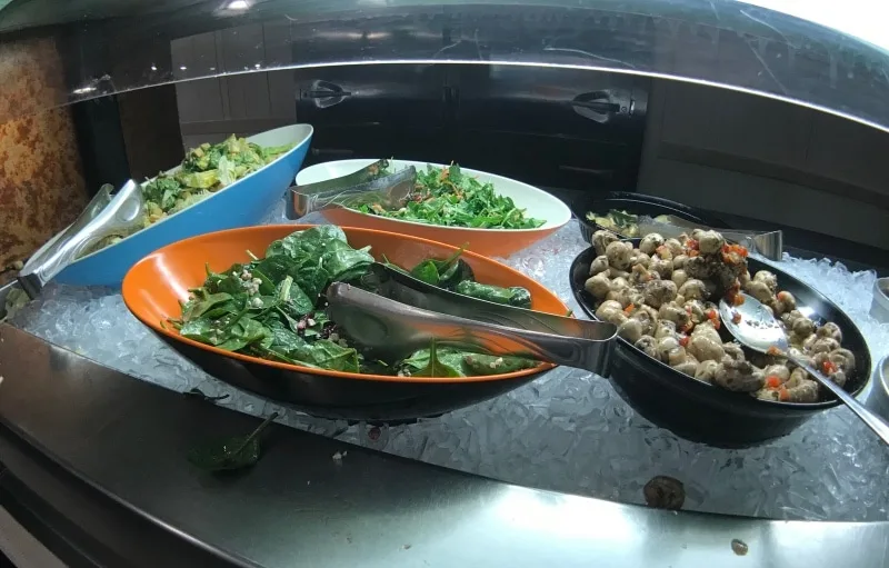 Trails End Buffet Salad Options