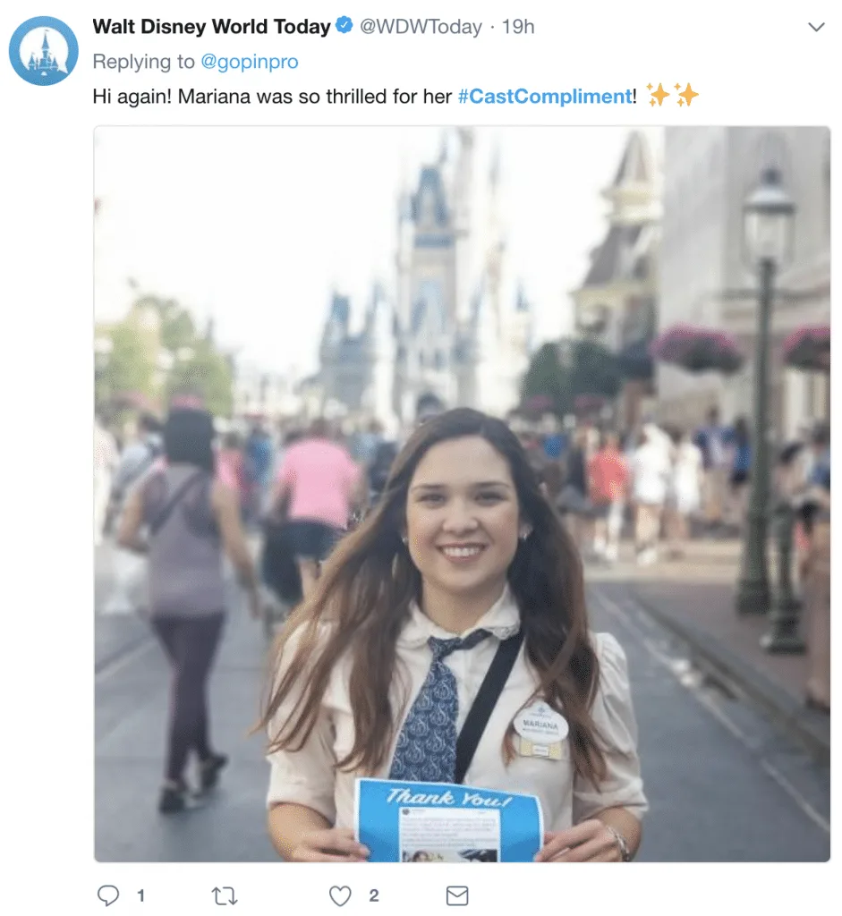 #CastCompliment