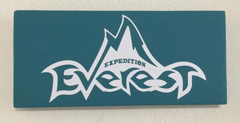 Expedition Everest Wooden Sign