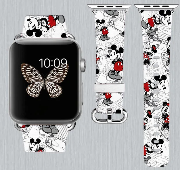 Mickey Comic Strip Apple Watch Band
