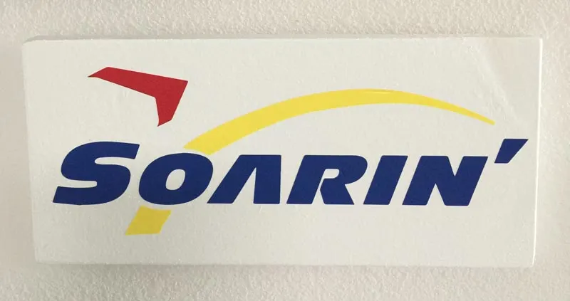 Wooden Soarin Sign