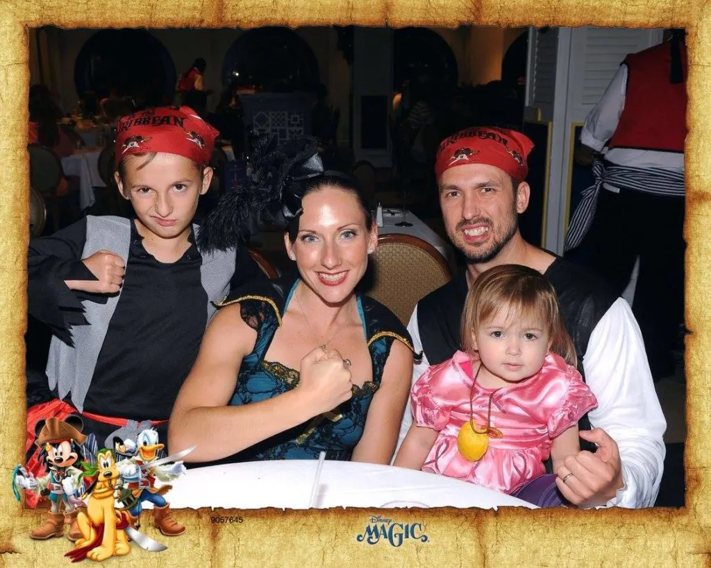 Disney Cruise Pirate night