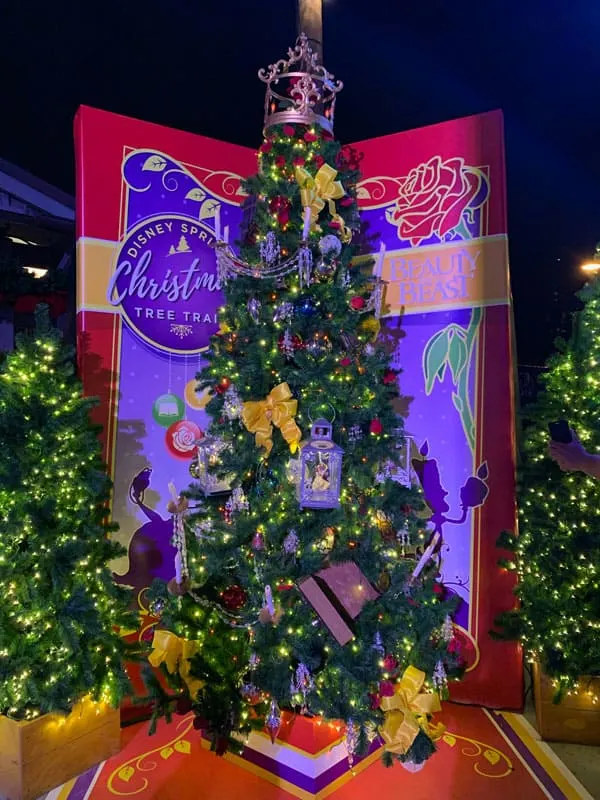 Beauty and the Beast Christmas Tree