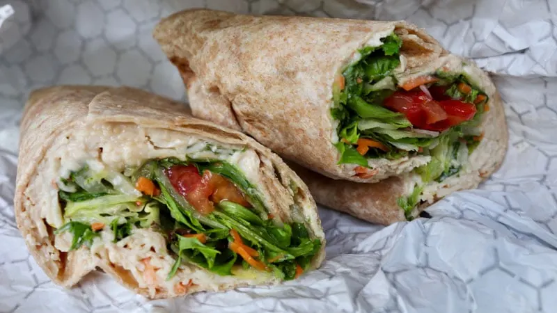 Asian Chicken Wrap