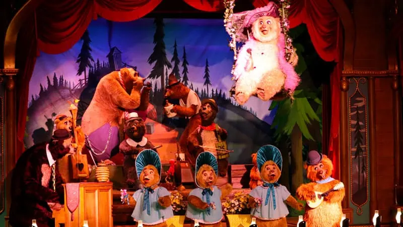 Disney bears Country Bear Jamboree