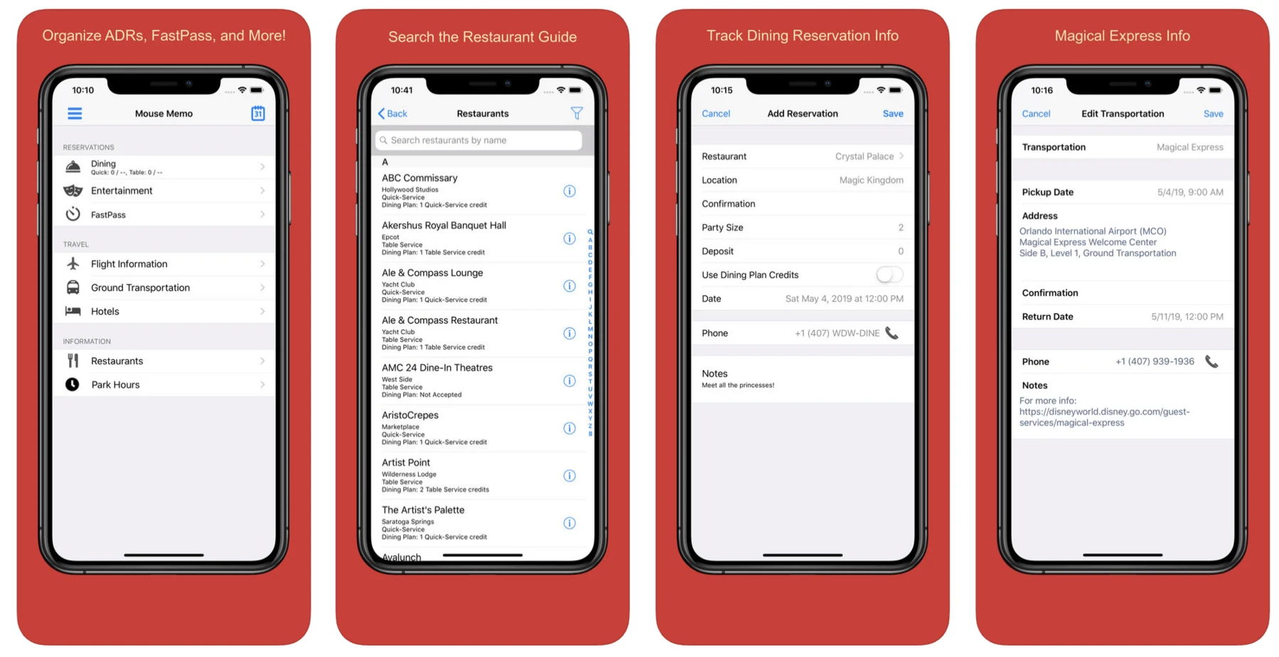 Install the Best Apps for Disney World 4