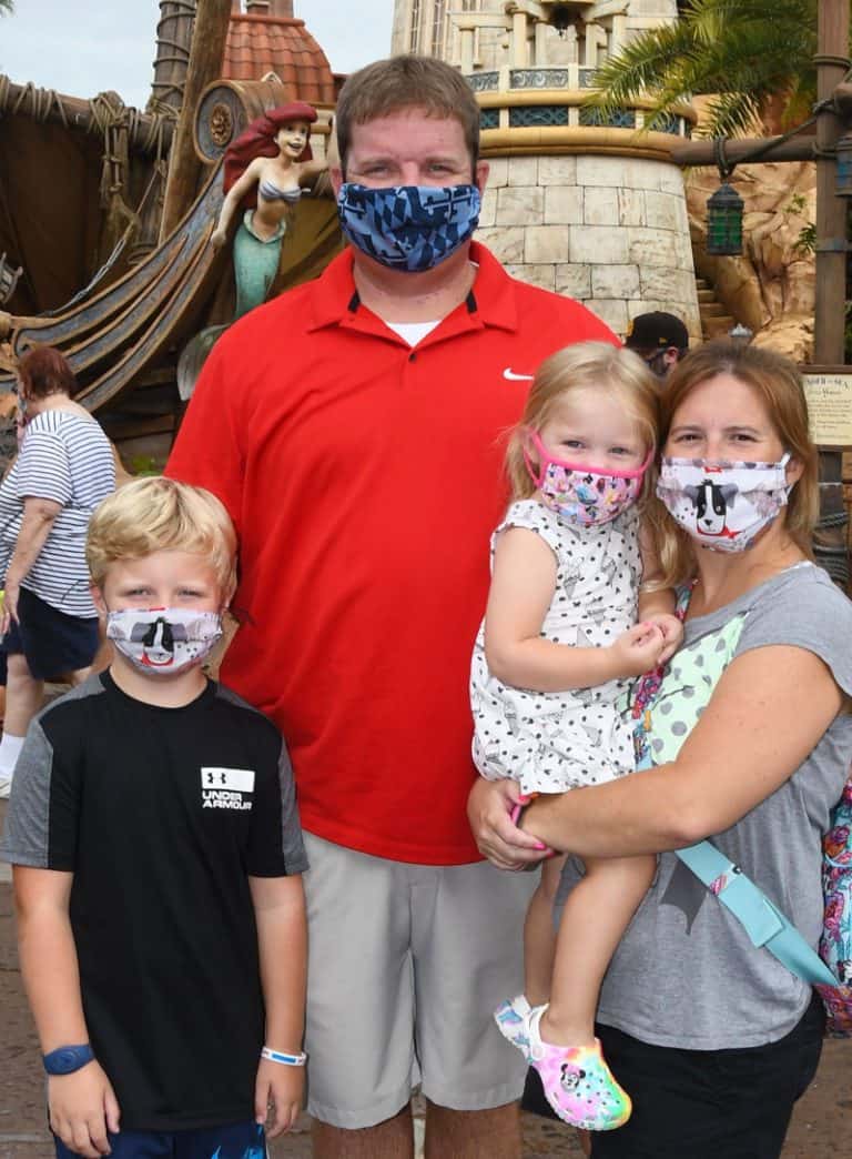 Tips for Getting your Kids to Wear a Mask at Disney All Day • WDW
