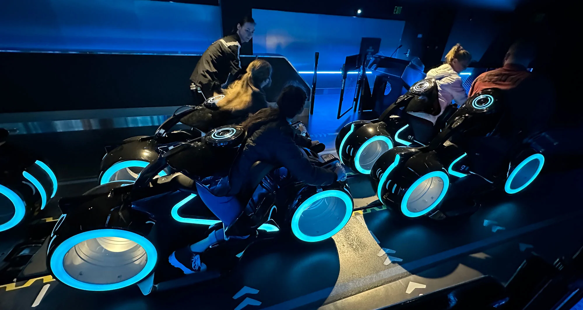 What to Expect Tron Lightcycle Run Coaster 12