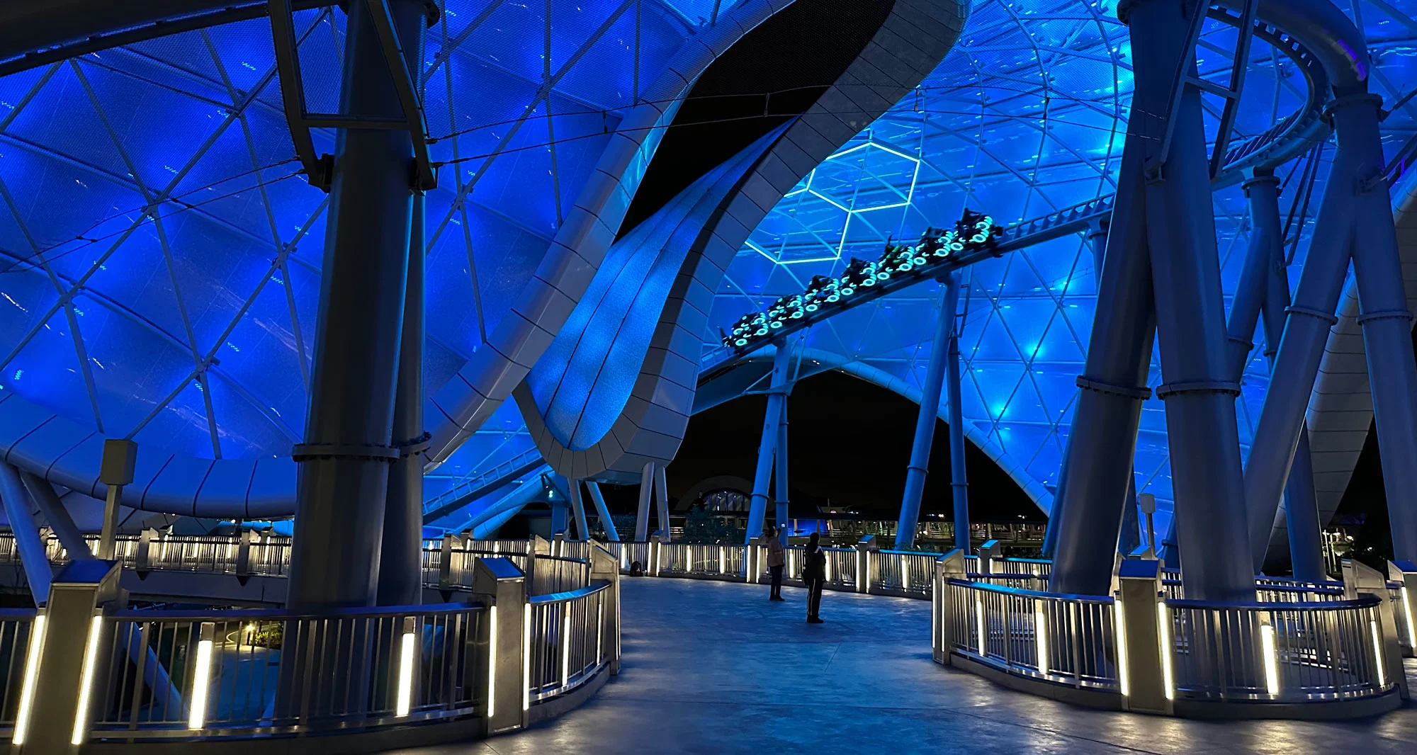 What to Expect Tron Lightcycle Run Coaster 10