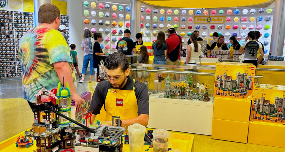 What to See in the LEGO Store at Disney Springs • WDW Vacation Tips
