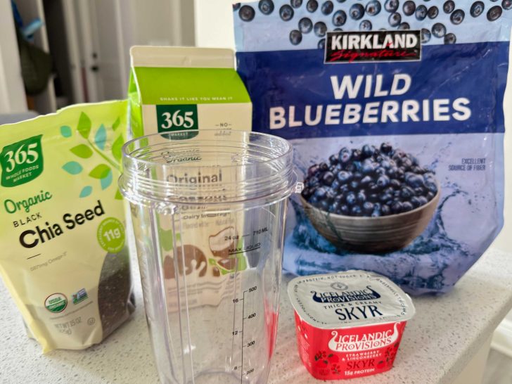 Perfect Protein Blueberry Smoothie